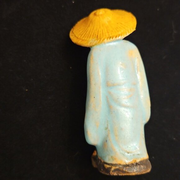 1900 Chinese Mudman  Sculpture - Picture 3 of 7